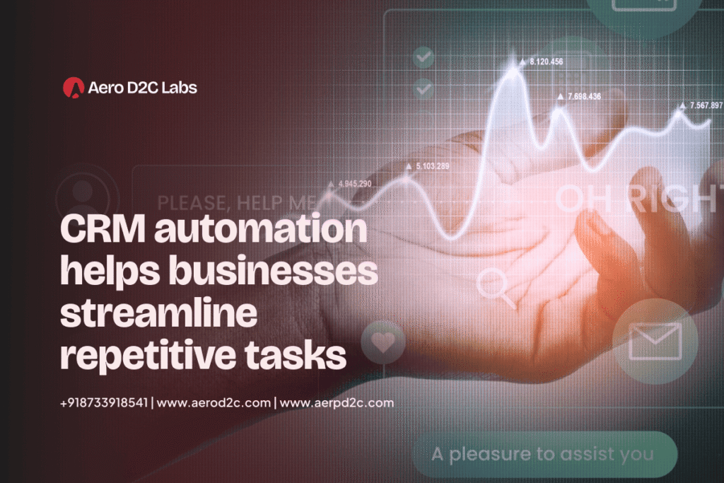 CRM automation helps businesses streamline repetitive tasks